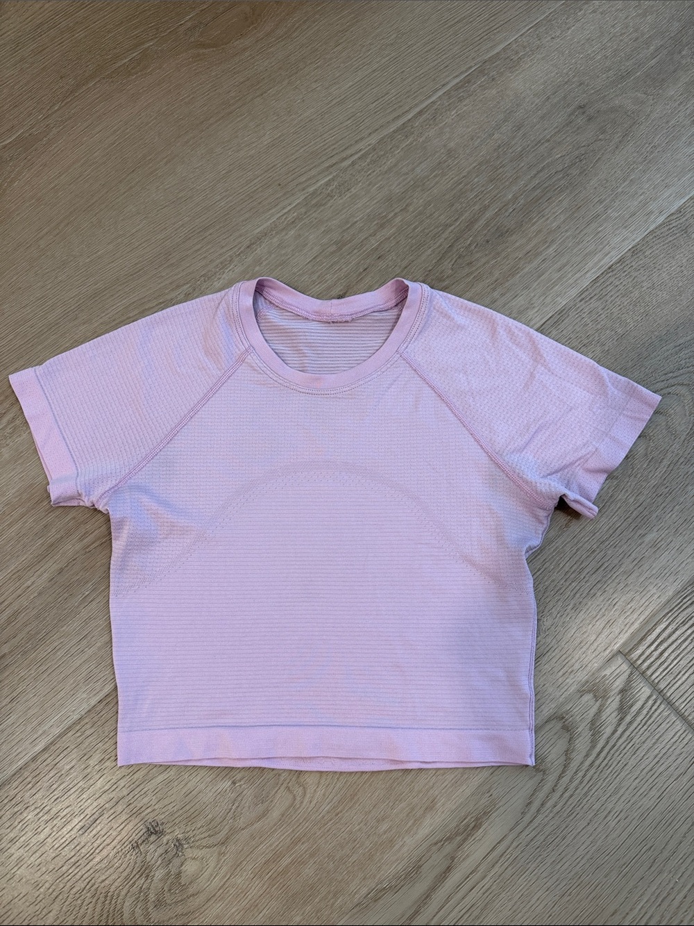 lululemon athletica Cropped Swiftly top